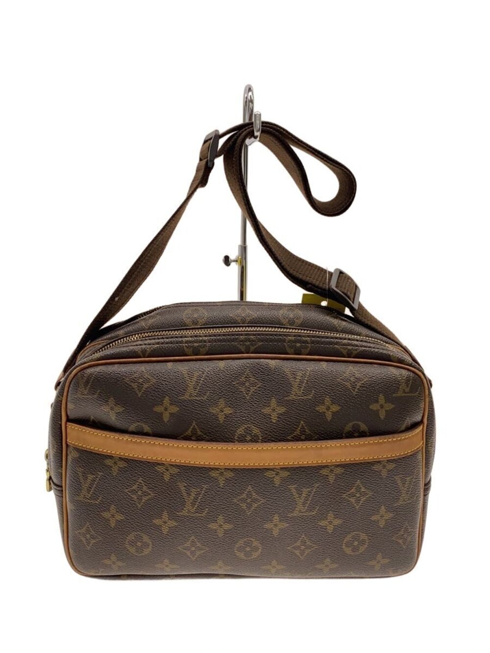 LOUIS VUITTON Reporter Monogram Canvas Brown